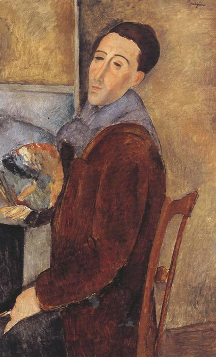 Self-Portrait (mk39), Amedeo Modigliani